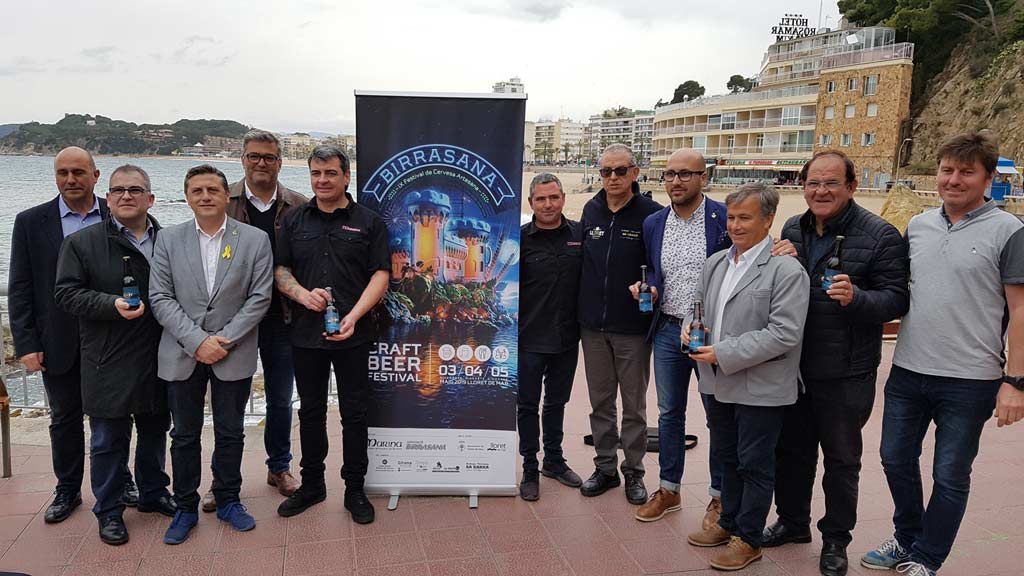 Presentación oficial del festival Birrasana y de la Lloret Craft Beer